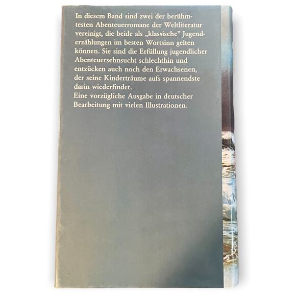 Daniel Defoe Robinson Crusoe R.L. Stevenson Die Schatzinsel German Hardcover - Picture 3 of 3